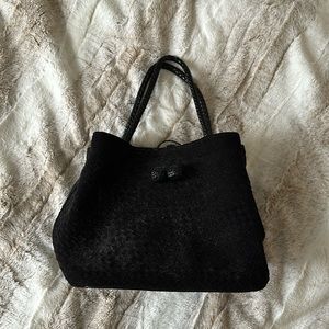 eric javits vintage square bag
